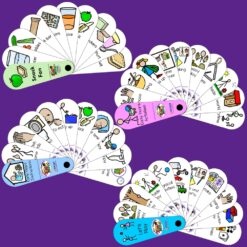 Early Years Fans 4 Pack Mixed Set