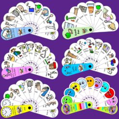 Early Years Fans 6 Pack Mixed Set