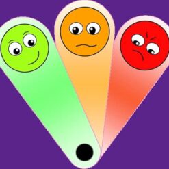 Traffic Light Feelings, Emotions & Behaviour Fan