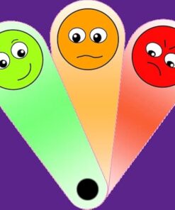 Traffic Light Feelings, Emotions & Behaviour Fan